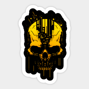 yellow alert 1 Sticker